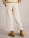 Tia Wide Leg Crop - Cream