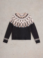 Mono Fairisle Jumper