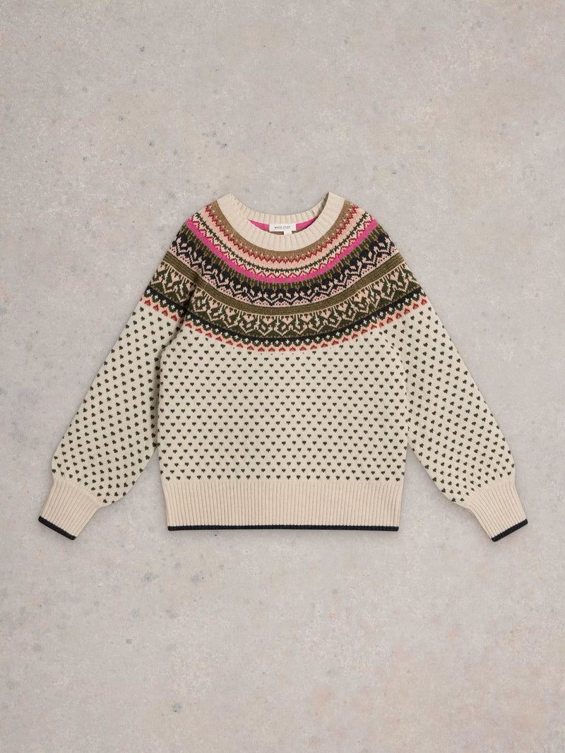 Mini Heart Fairisle Jumper