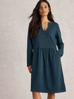 Thea Denim Jersey Dress