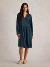 Thea Denim Jersey Dress