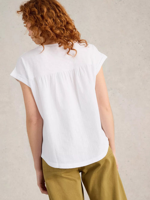 Bethany White Tee