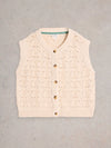 Tessa Tank Cardigan - Ivory