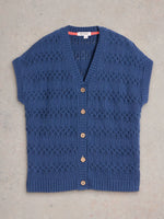 Tessa Tank Cardigan - French Navy