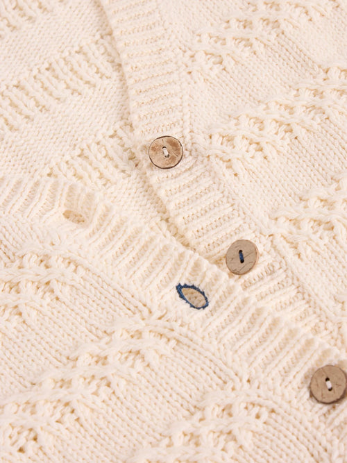 Tessa Tank Cardigan - Ivory