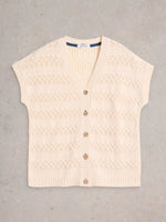 Tessa Tank Cardigan - Ivory