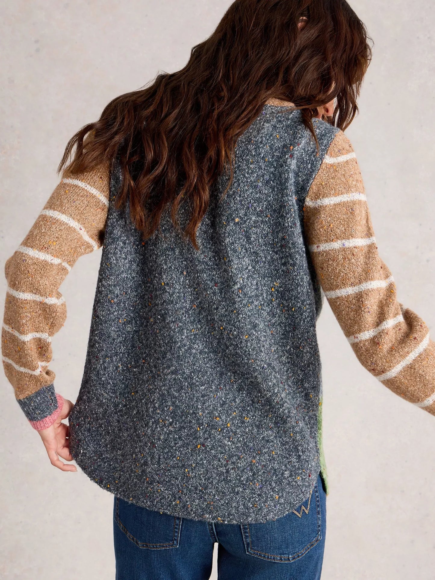 Talia Jumper - Green Mix