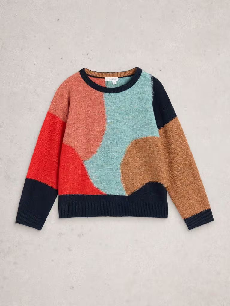 Freya Abstract Jumper