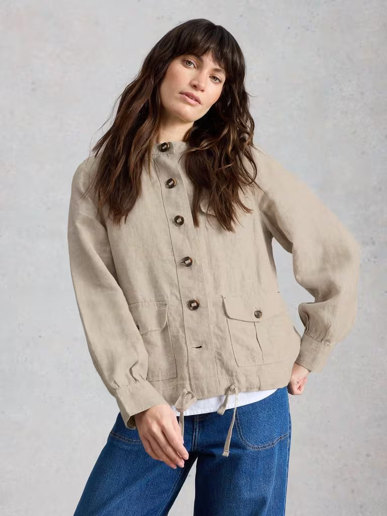 Demi Linen Jacket