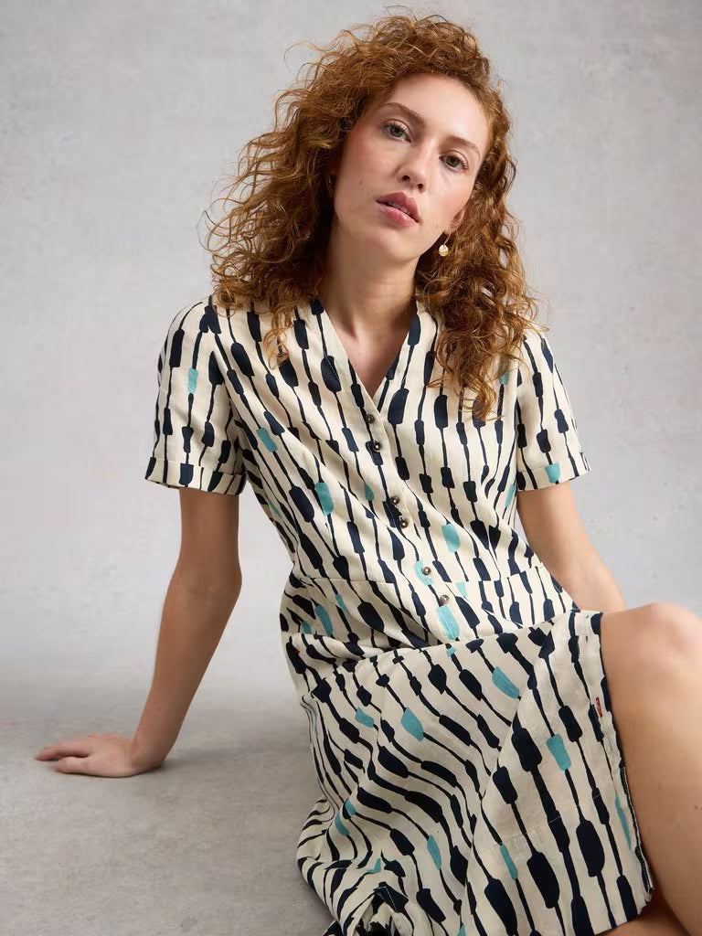 Iris Linen Dress
