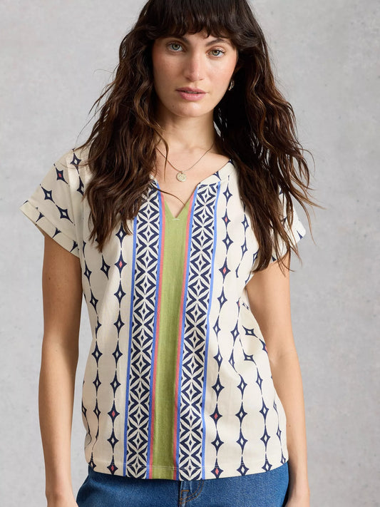 Nelly Notch Tee - Print