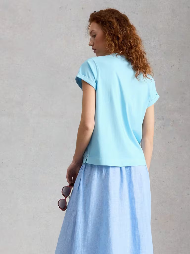 Gina Graphic Tee - Blue