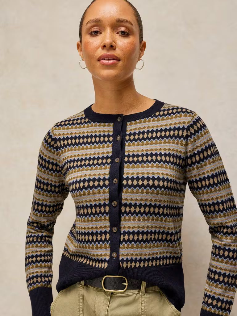 Lois Fairisle Cardi