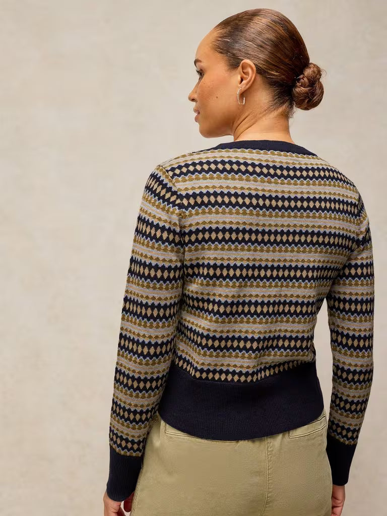 Lois Fairisle Cardi