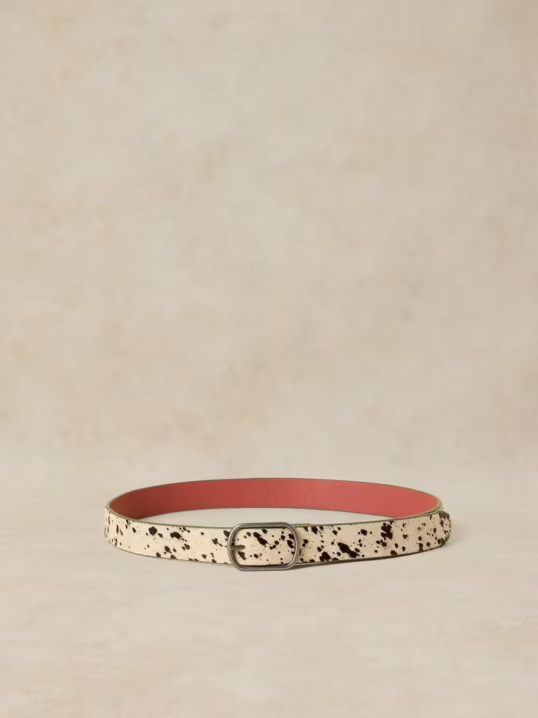 Reversible Leather Belt