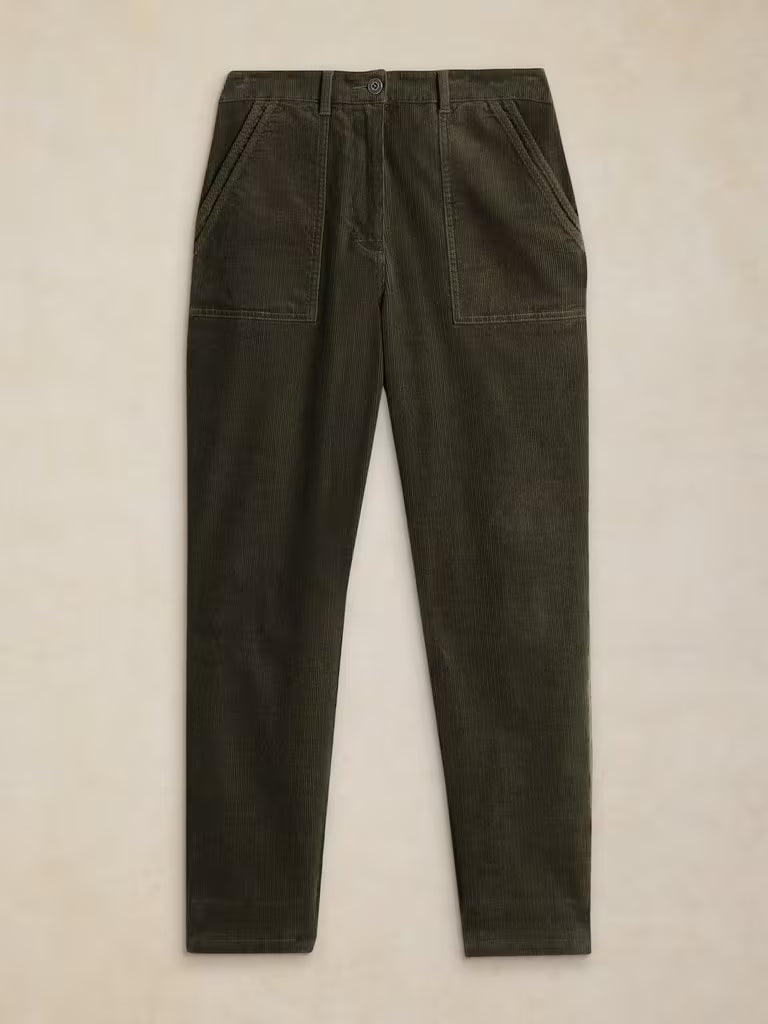 Twister Khaki Cord Trouser