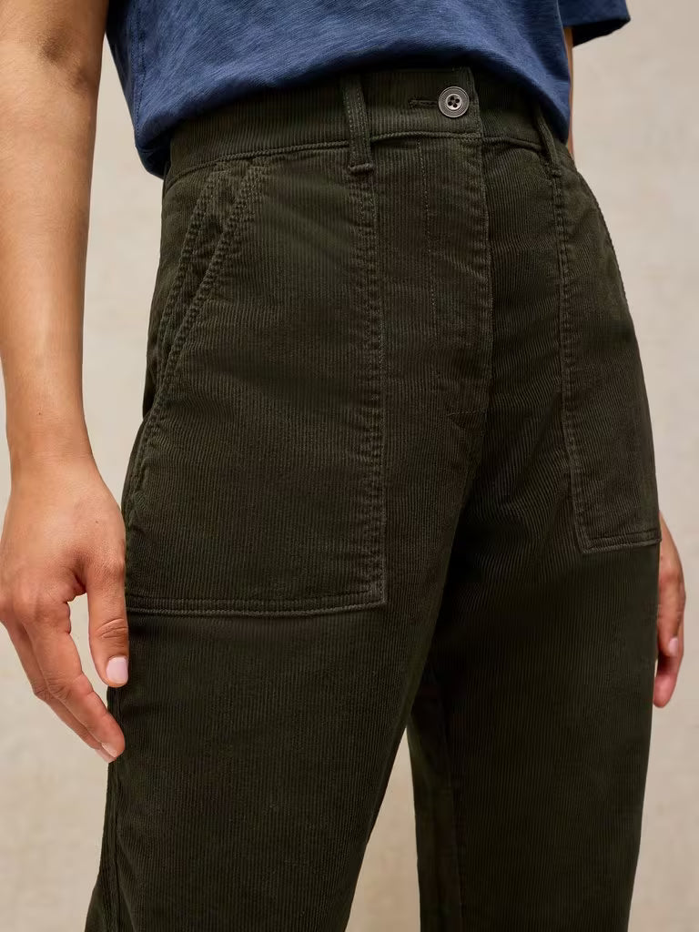 Twister Khaki Cord Trouser