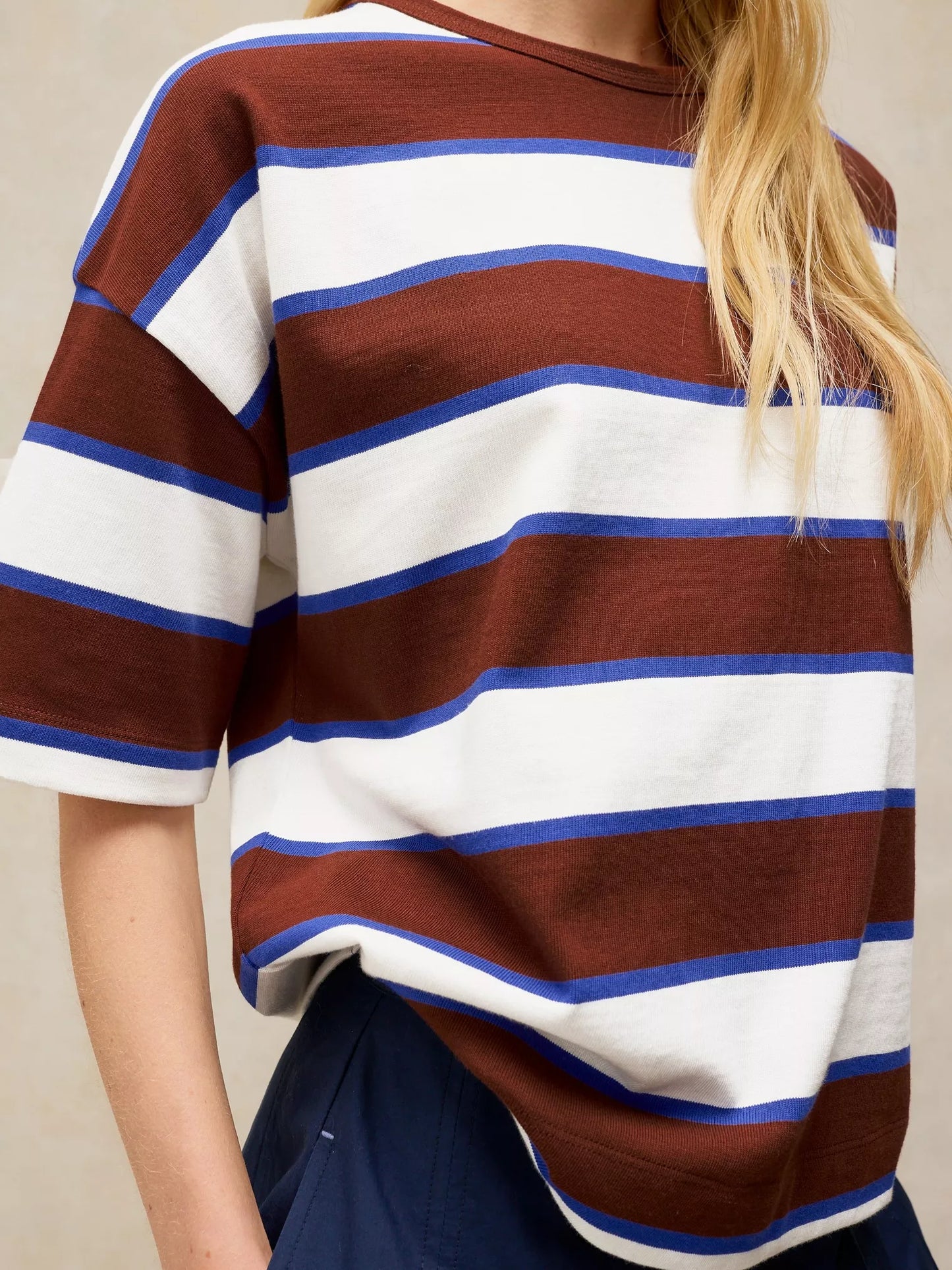 Kat Stripe Tee