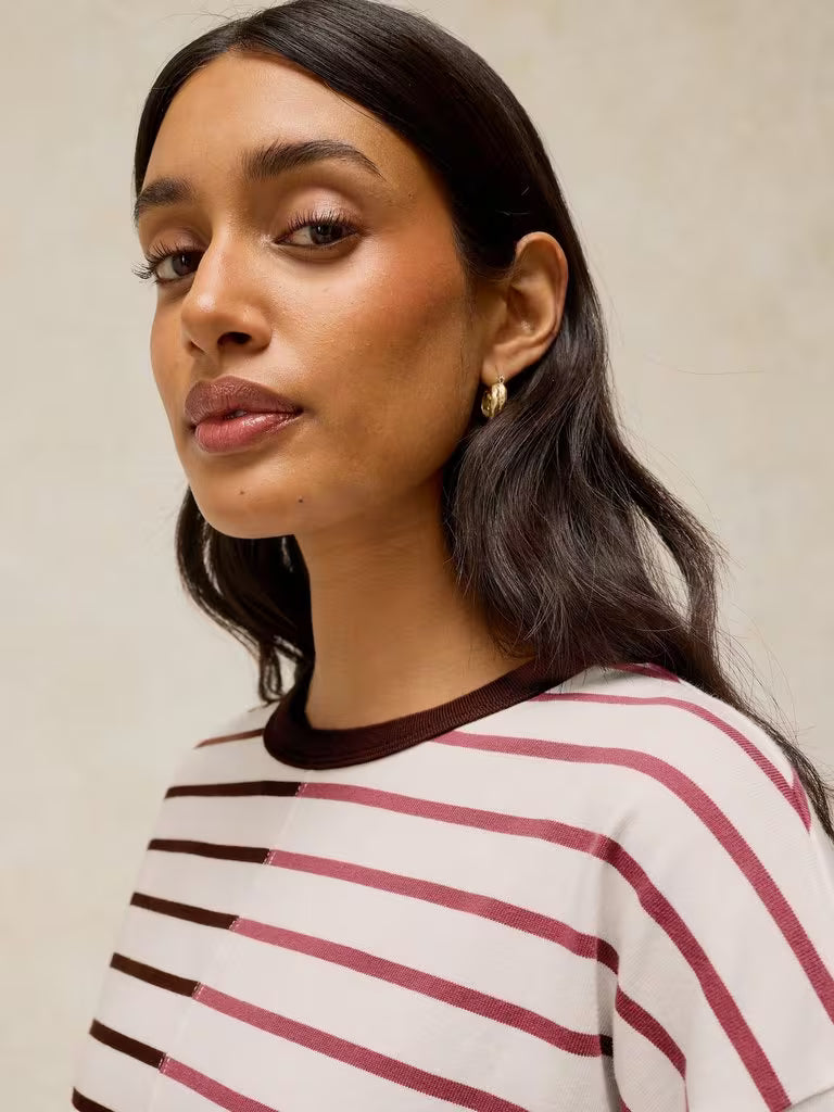 Kim Stripe LS Tee