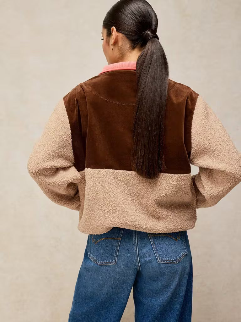 Borg Half Zip Fleece