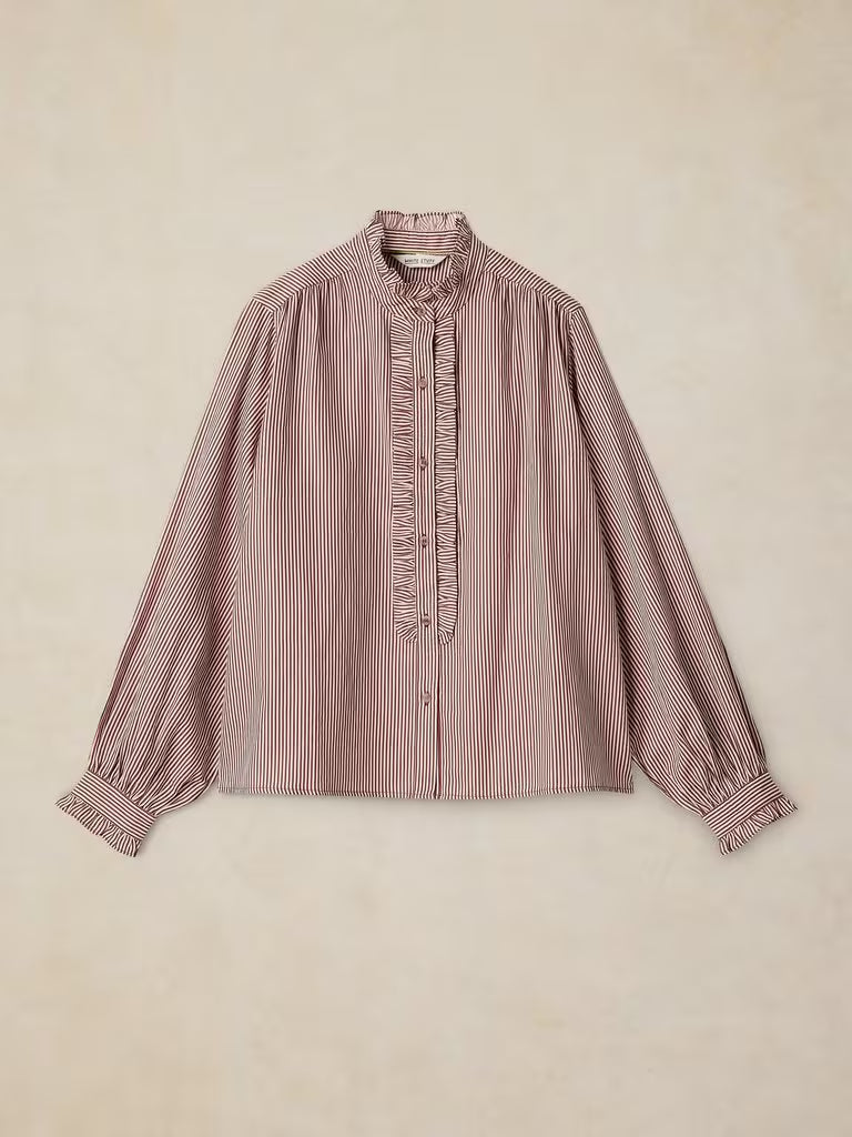 Frill Neck Blouse
