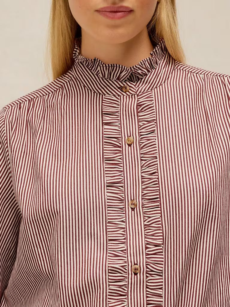 Frill Neck Blouse