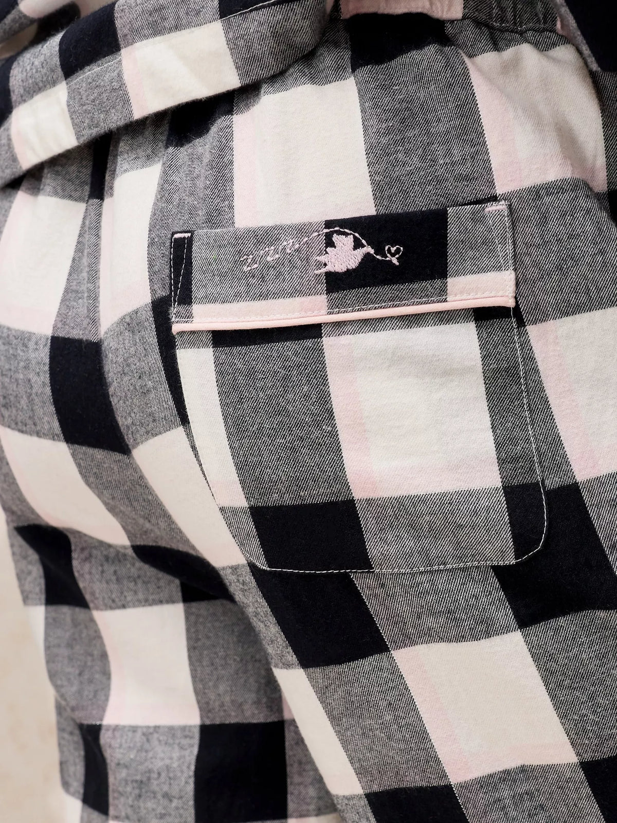 Noemi Check PJ Bottoms