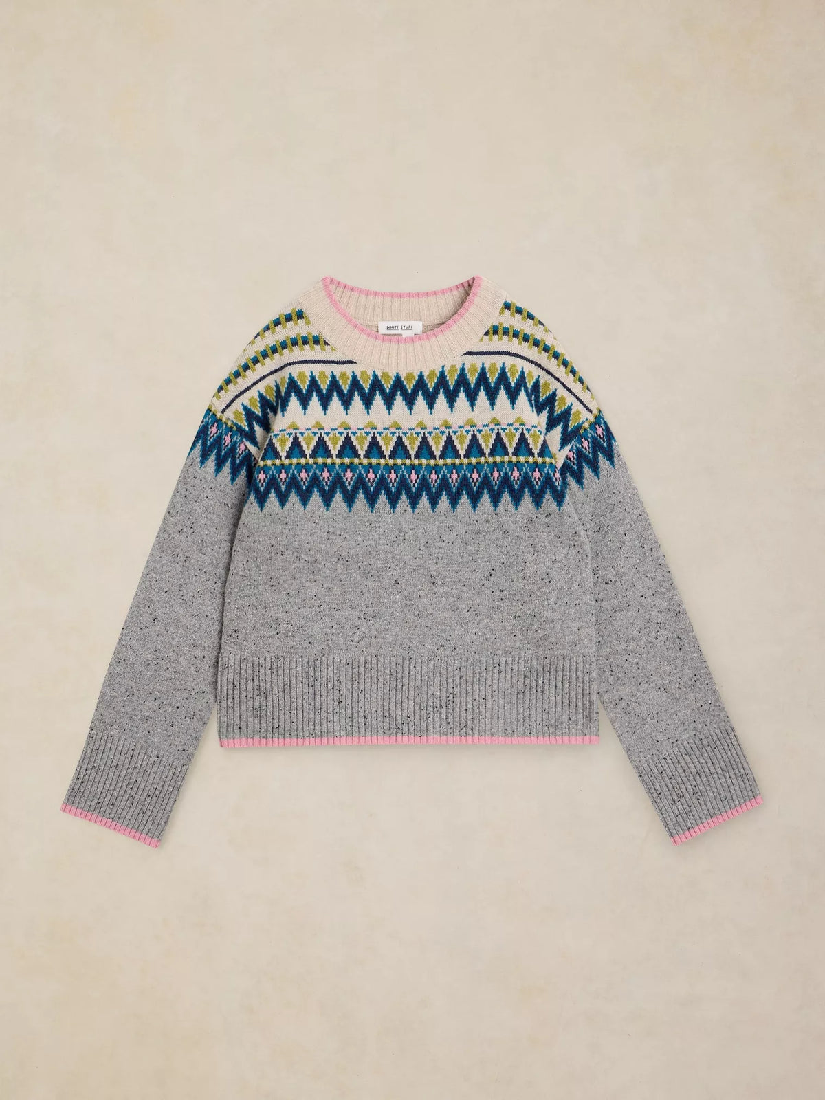 Cedar Fairisle Jumper