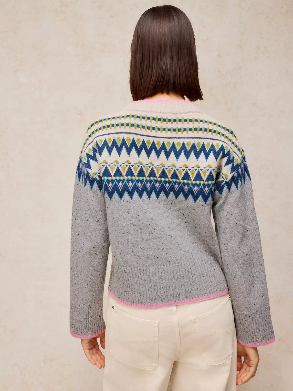 Cedar Fairisle Jumper