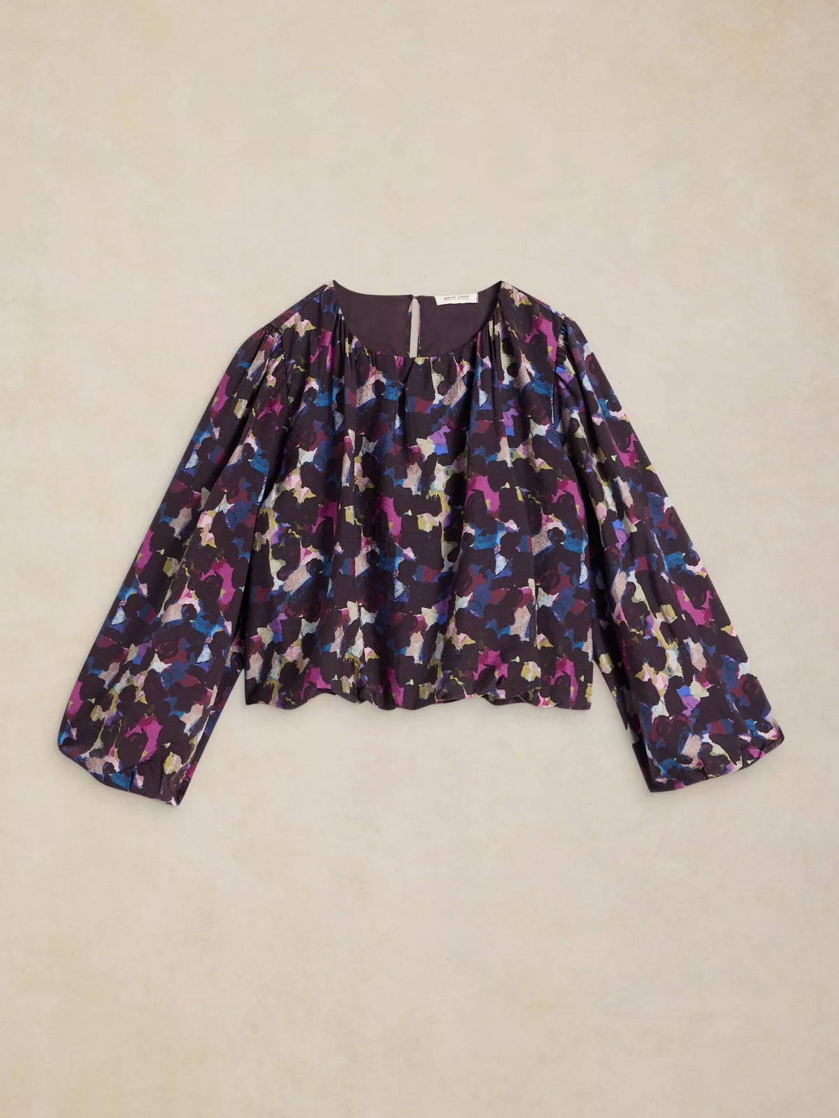 Lyra Bubble Hem Top