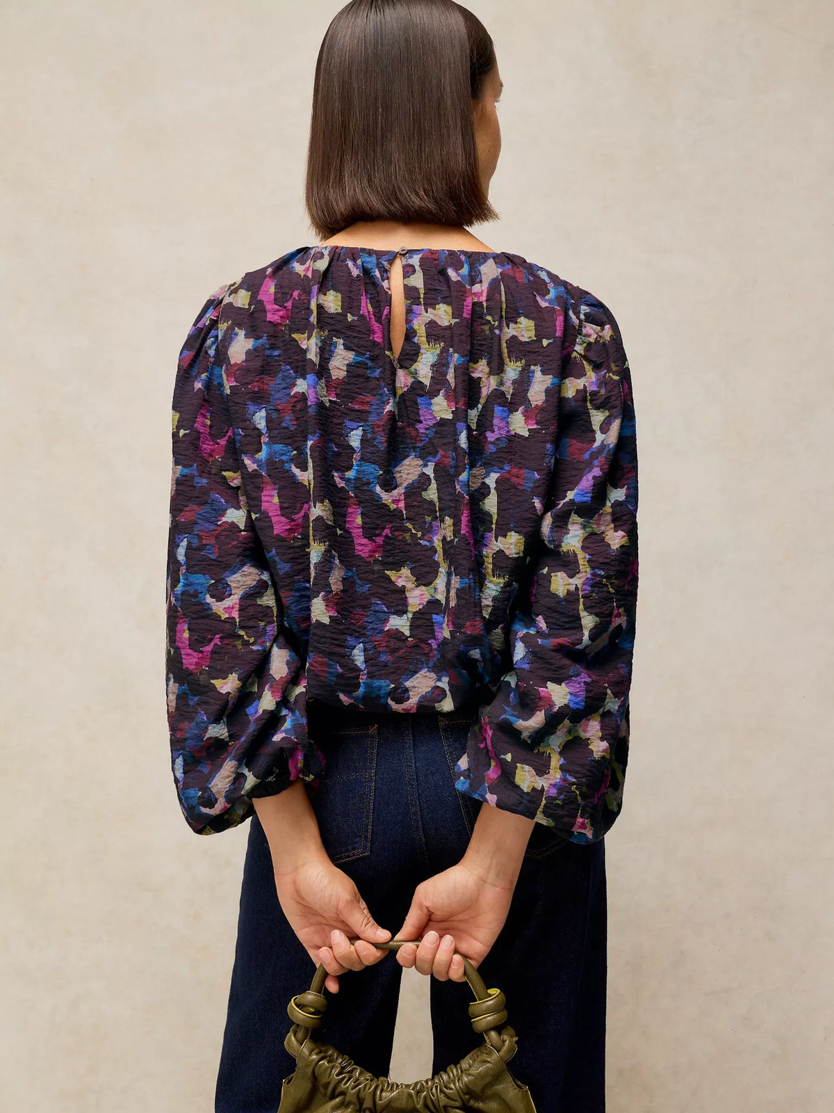 Lyra Bubble Hem Top