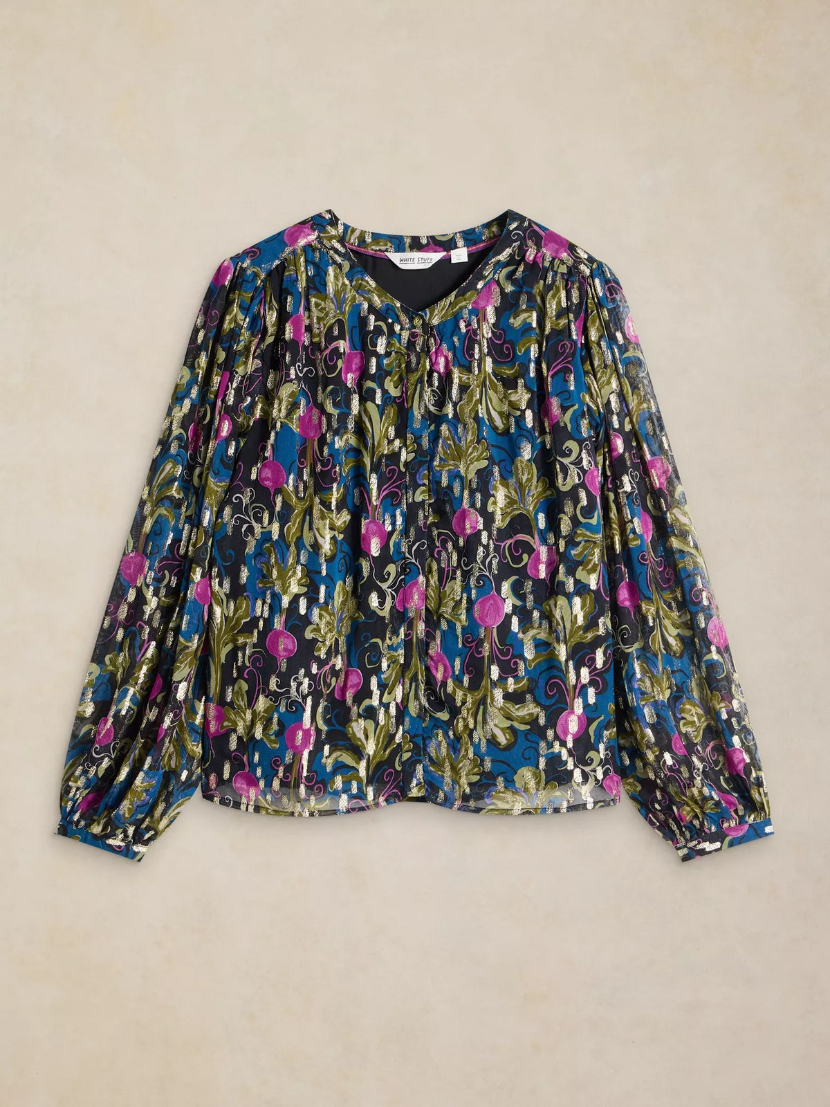 Lana Lurex Top