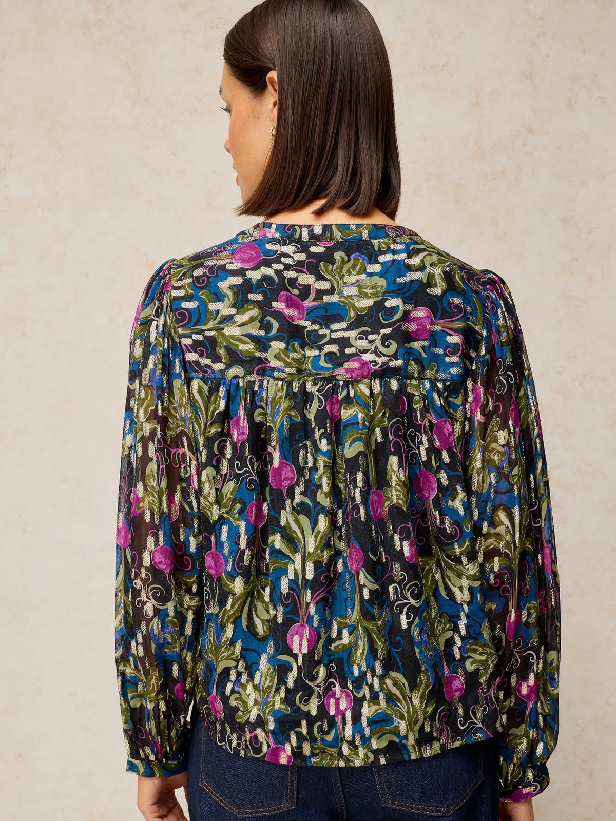 Lana Lurex Top