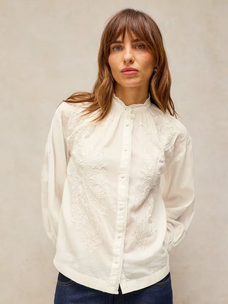 Lily Embroidered Top