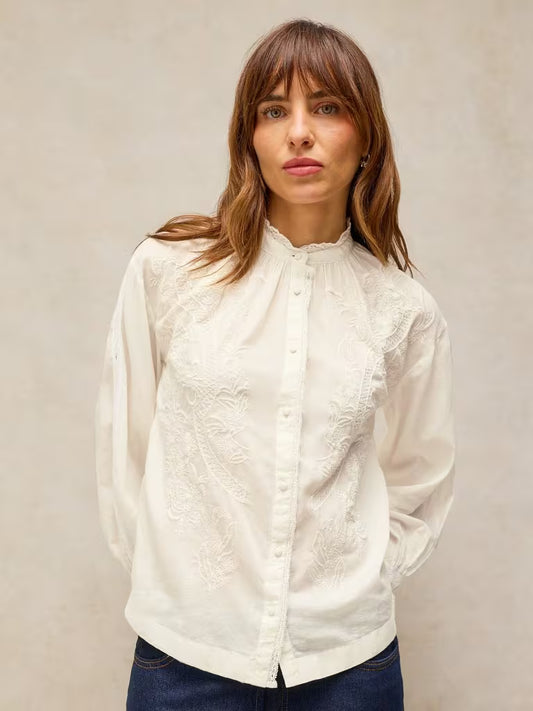 Lily Embroidered Top