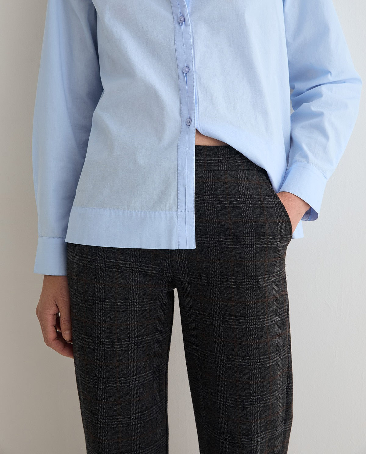 Jacquard Yerse Trouser