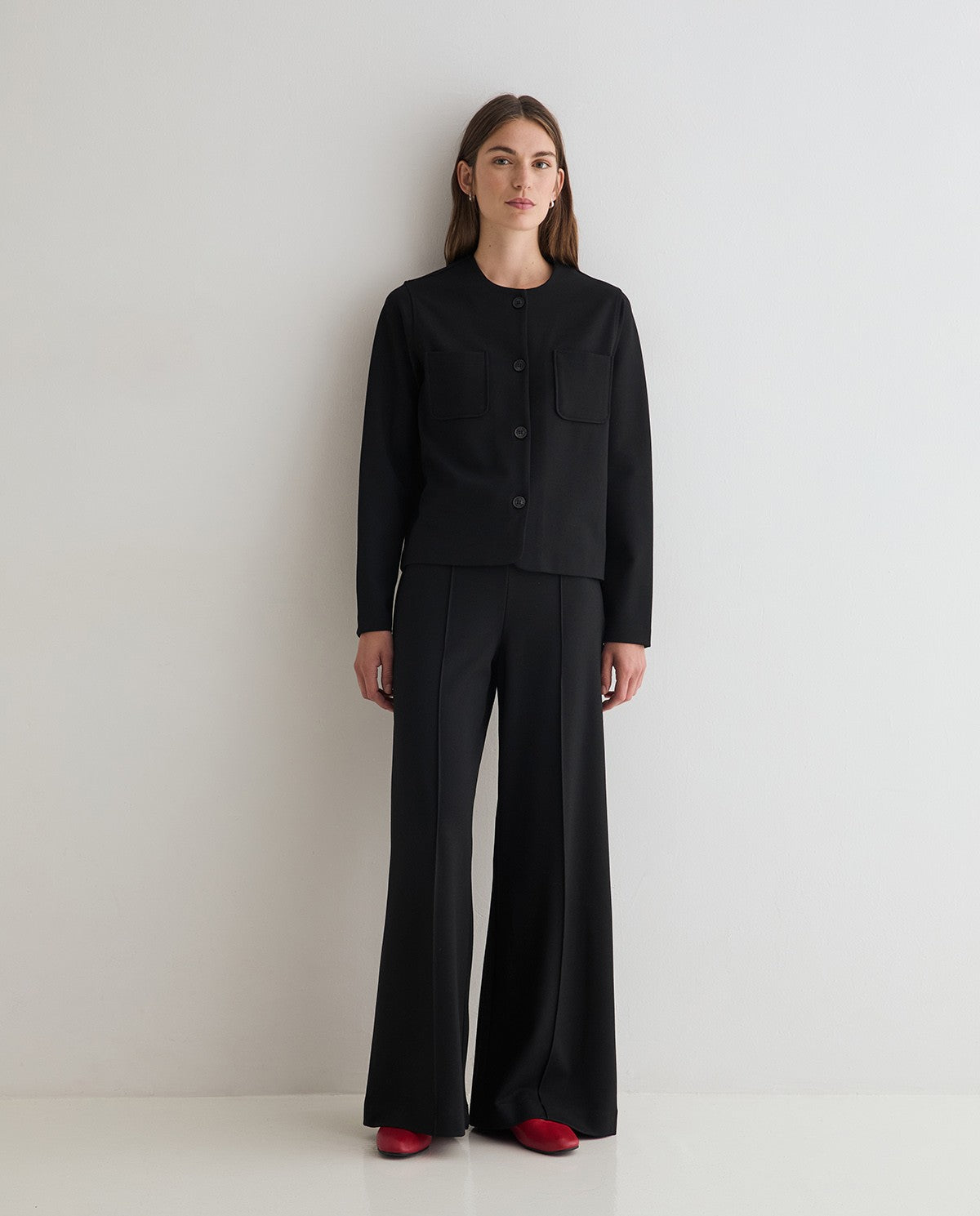 Yerse Black Trouser