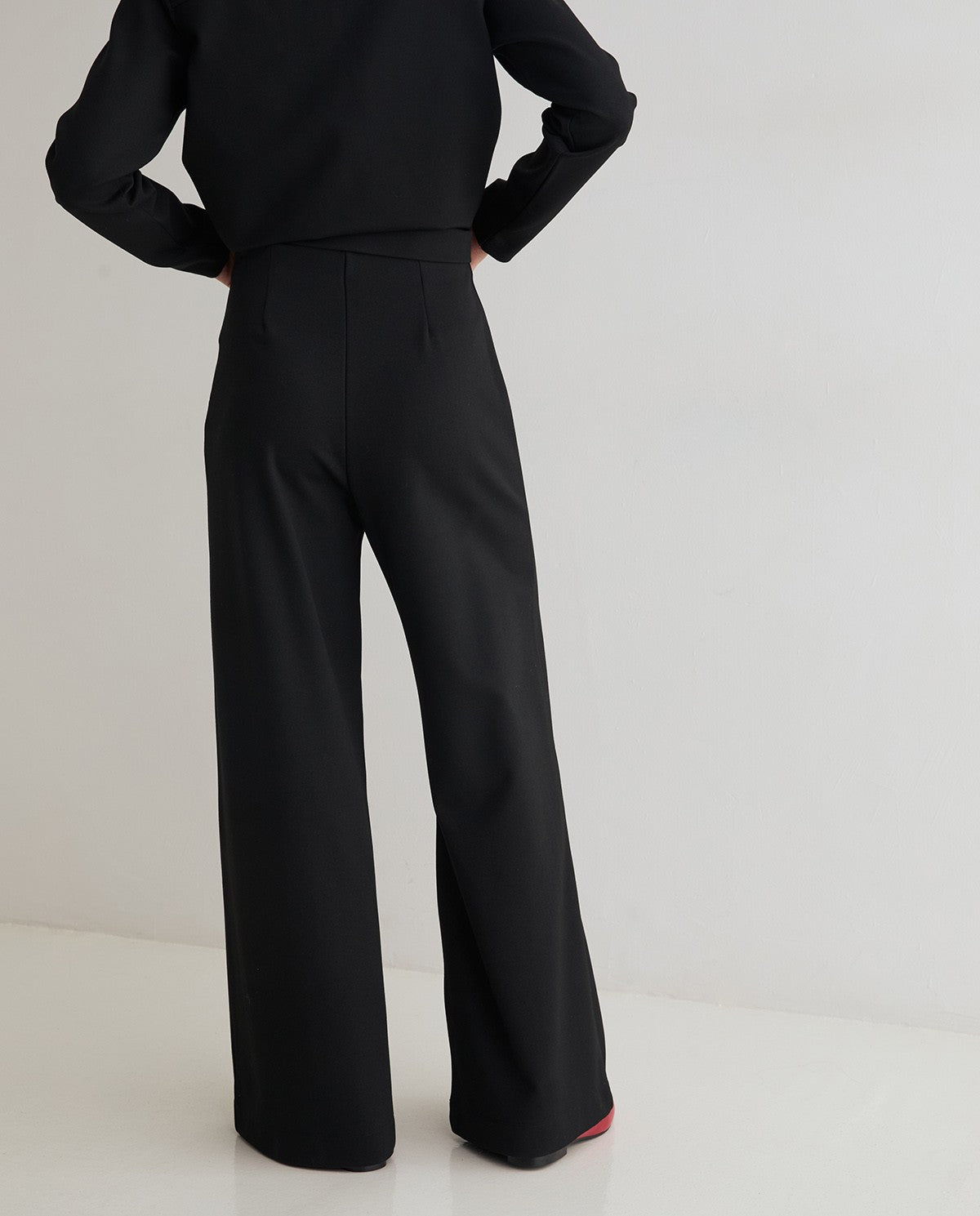 Yerse Black Trouser