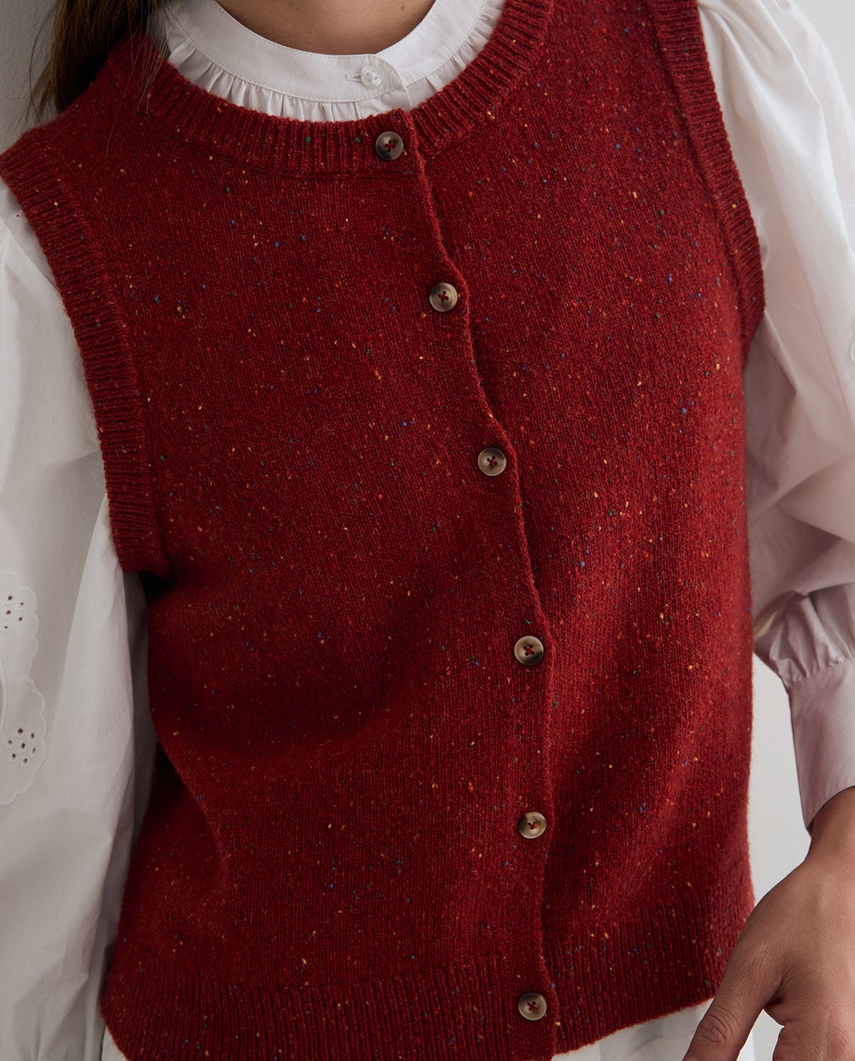 Tweed Yerse Cardigan
