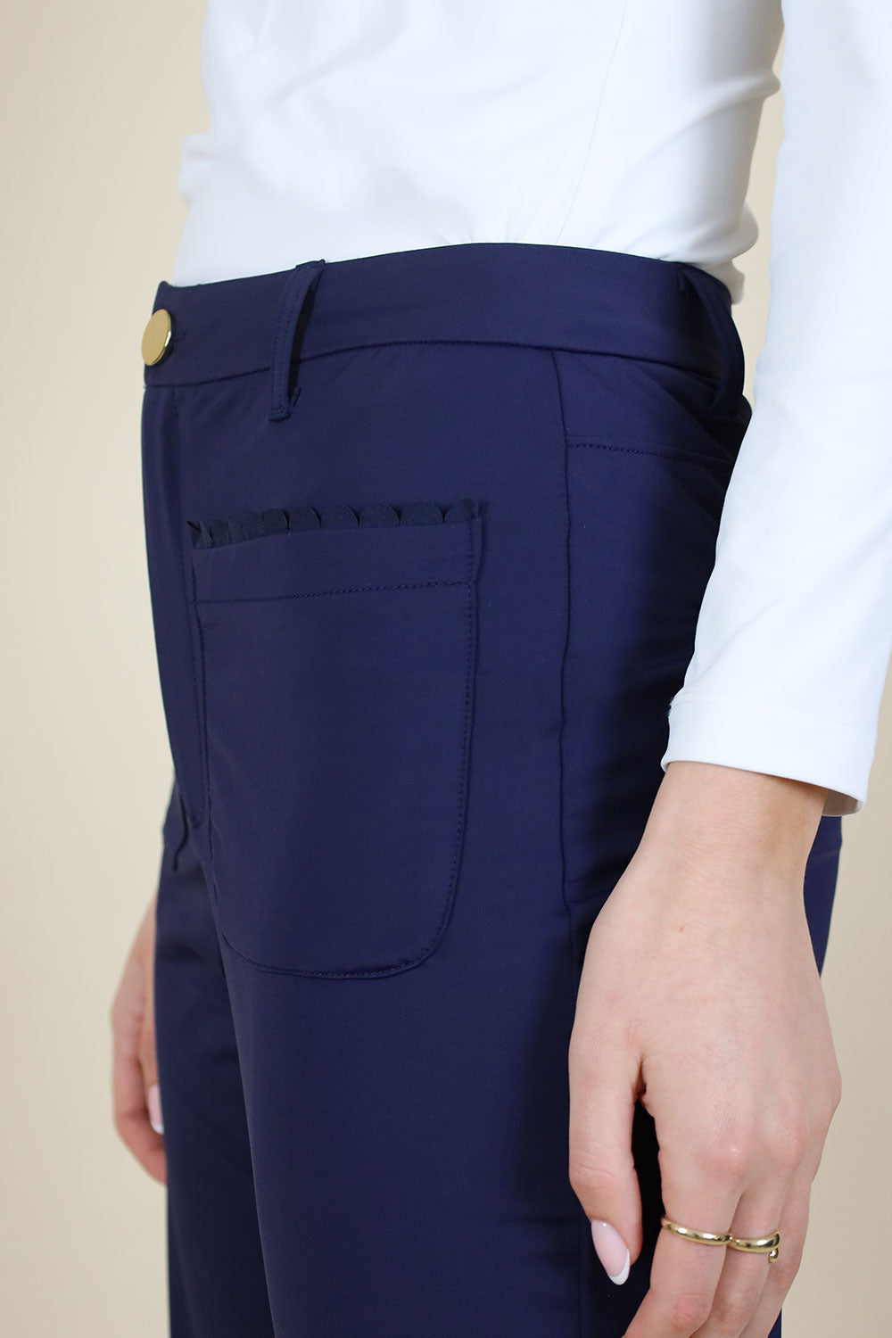 Bianca Navy Trouser