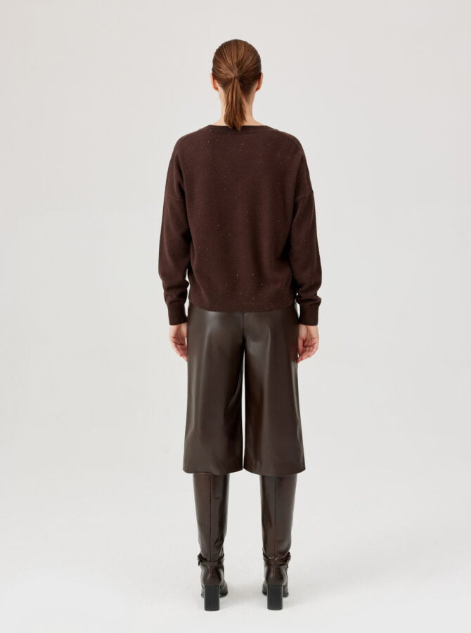 Viv Sweater  - Chocolate