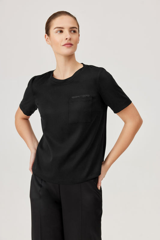 Glitter Pocket Tee
