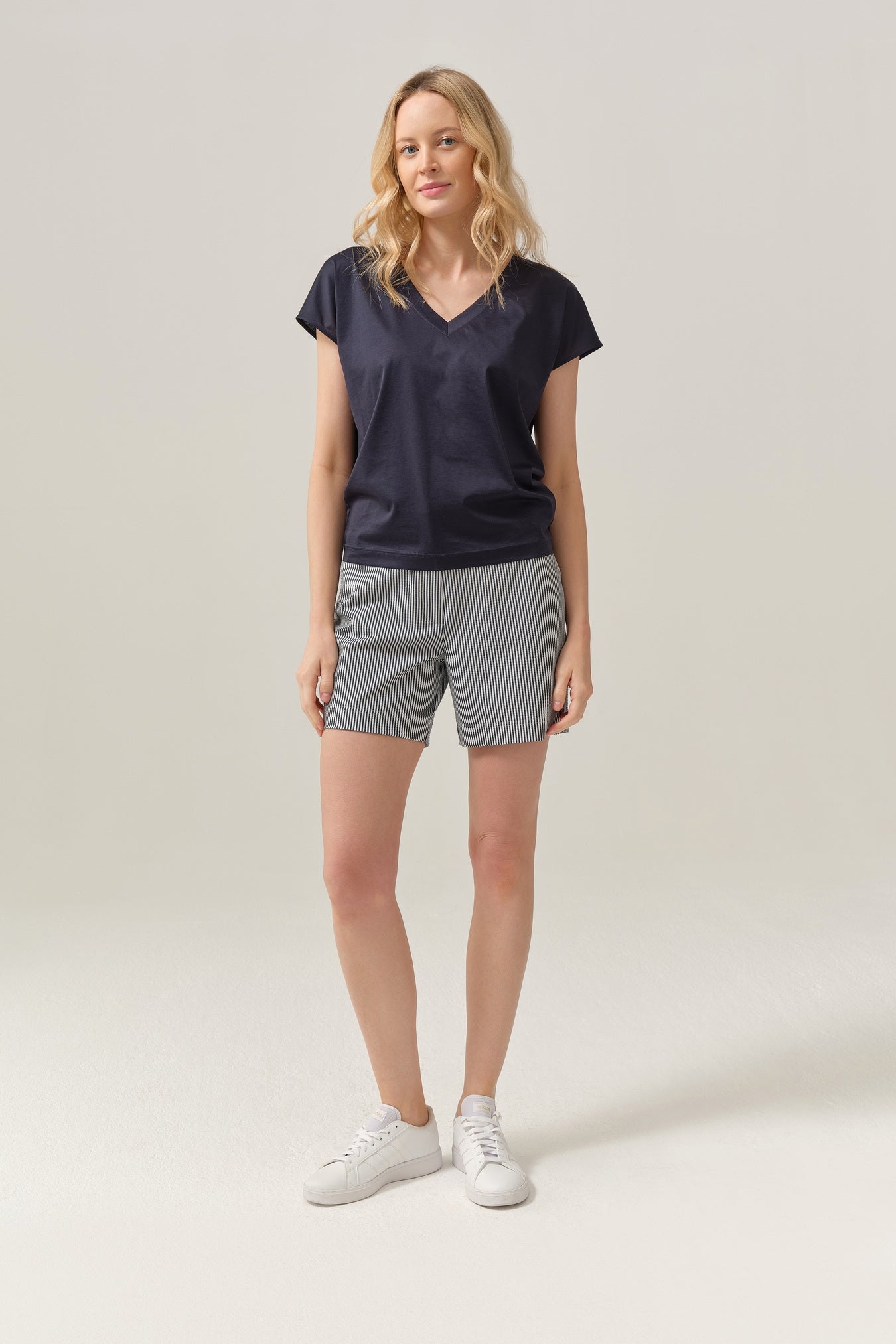 FÉRIA  Navy Top