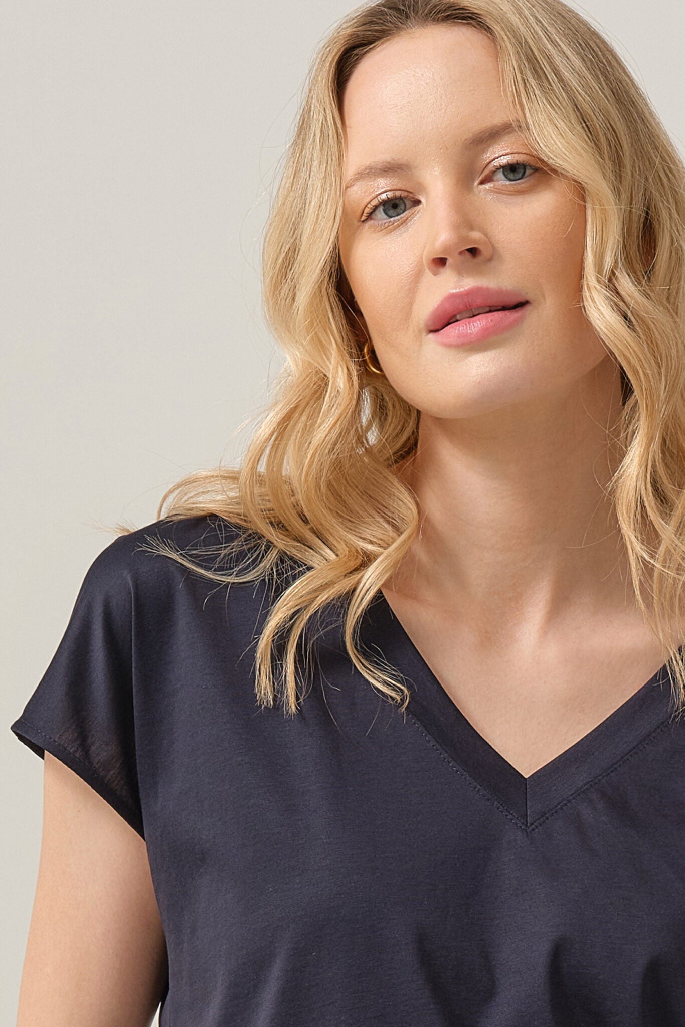 FÉRIA  Navy Top