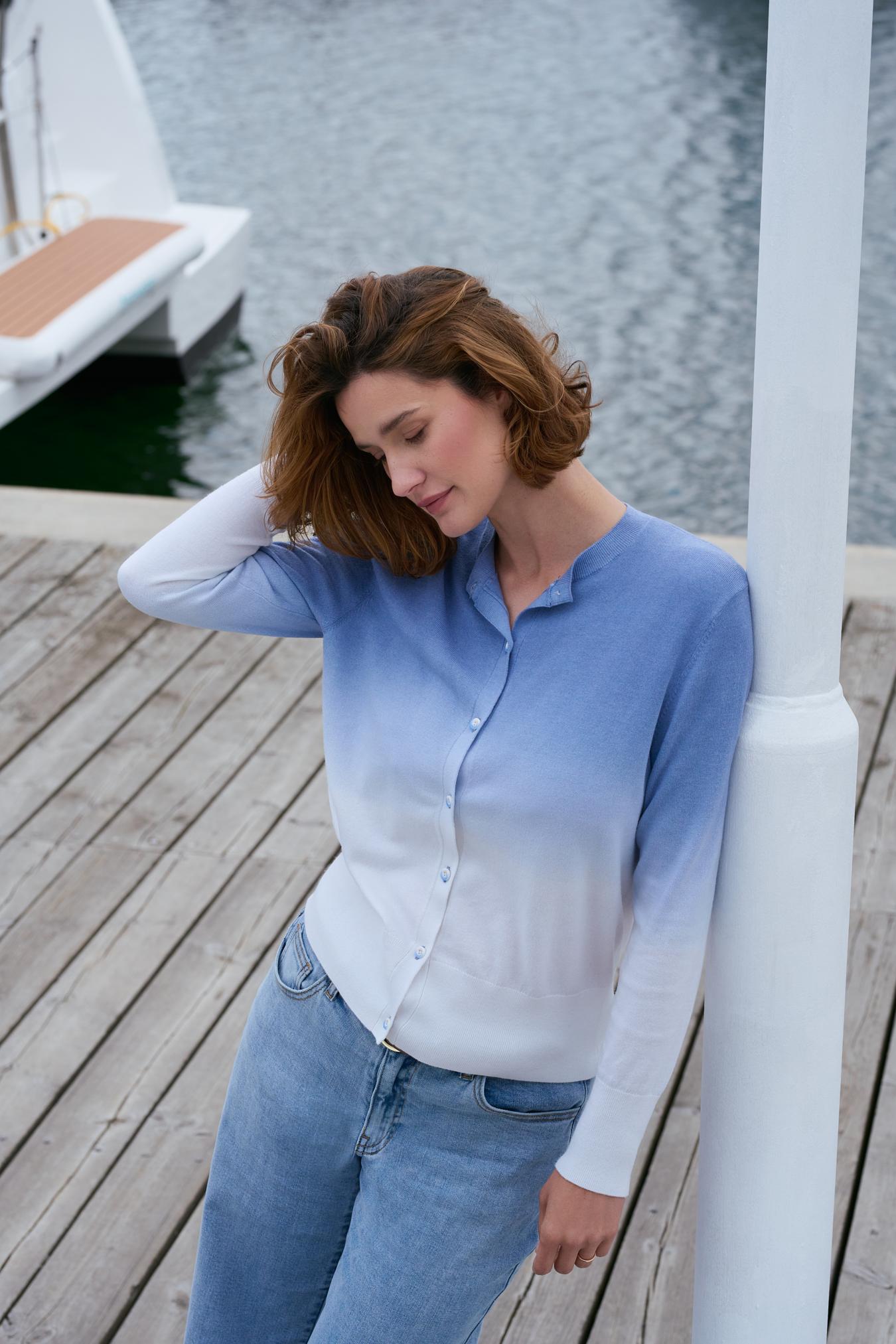 Jules Cardigan - Soft Blue