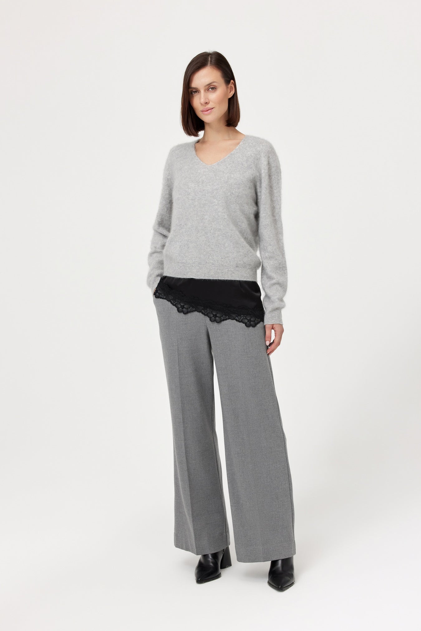 Classic Grey Sweater