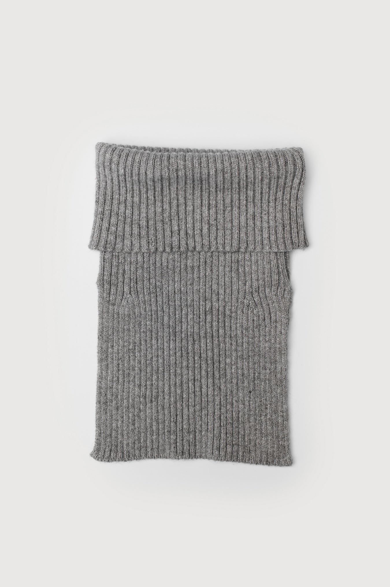 Grey Turtle neck Scarf