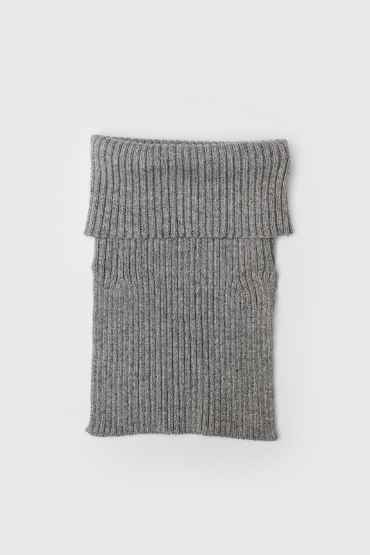 Grey Turtle neck Scarf