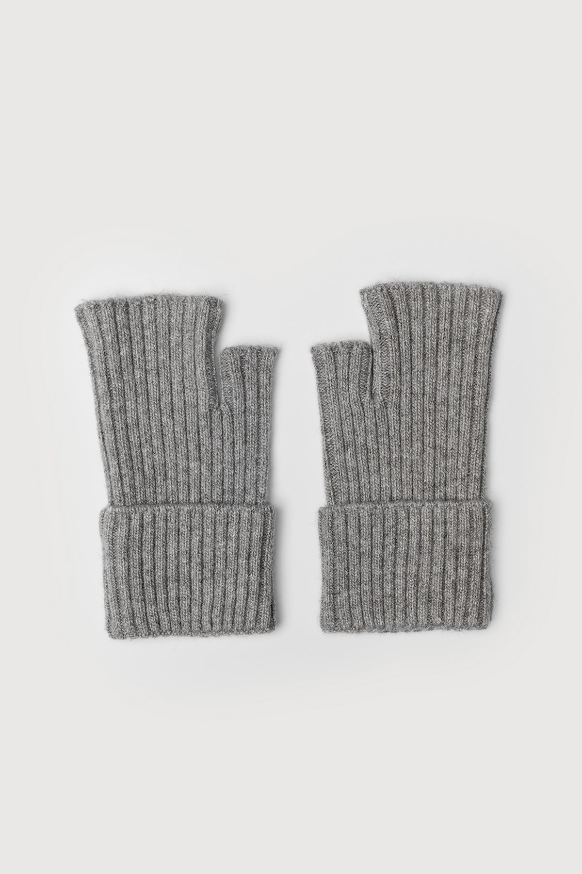 Fingerless Gloves  - Grey