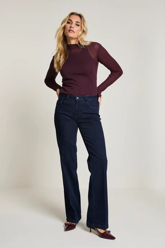 Eve Wide Leg - Pure Indigo
